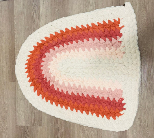 Little Love Chunky Knit Baby Mat